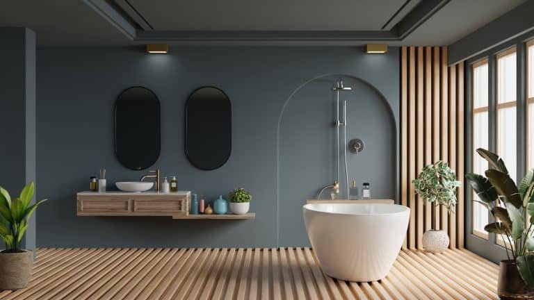 Services 13 modern-bathroom-interior-design-bathroom-with-blank-dark-blue-wall-768x432